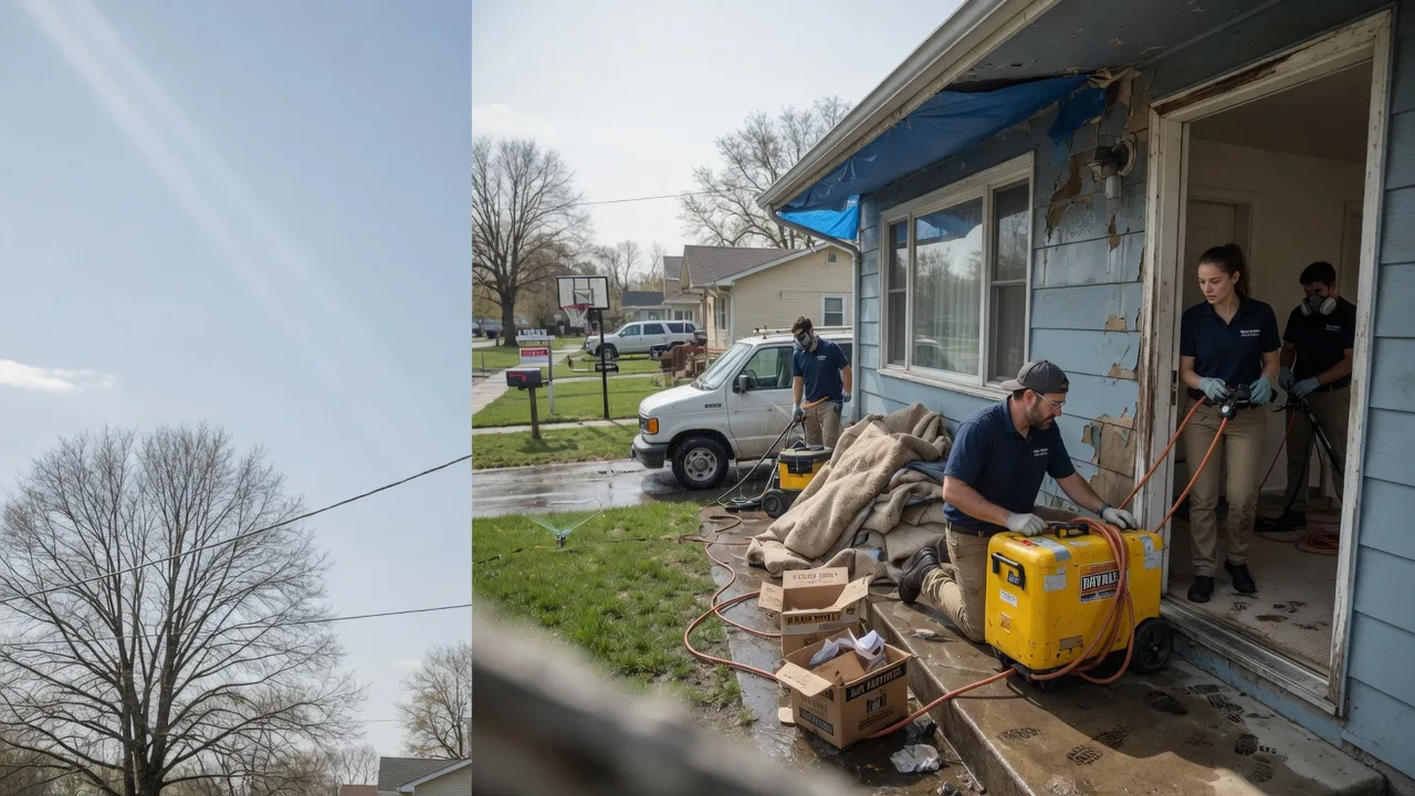 Basement Flood Cleanup in Julian, NE near me